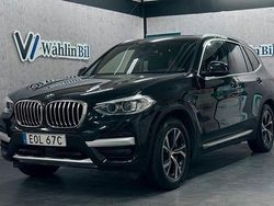 Svart Begagnad 2021 BMW X3 SUV | 379 900 kr