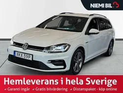 Vit Begagnad 2019 VW Golf VII R-line Kombi | 174 900 kr (Marknadspris)