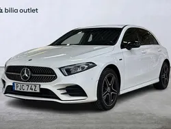 Vit Begagnad 2021 Mercedes A250 AMG Halvkombi | 269 900 kr (Bra pris)