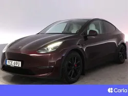 Röd Begagnad 2024 Tesla Model Y Performance SUV | 509 900 kr