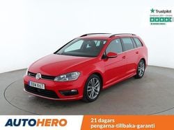 Röd Begagnad 2014 VW Golf VII R-line Kombi | 155 000 kr (Marknadspris)