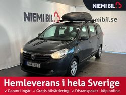 Mörkgrå Begagnad 2015 Dacia Lodgy Minibuss | 79 900 kr