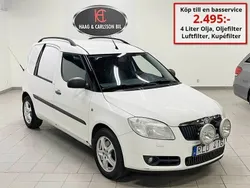 Vit Begagnad 2008 Skoda Roomster Kombi | 29 000 kr (Marknadspris)