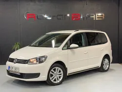 Vit Begagnad 2013 VW Touran Minibuss | 85 000 kr (Bra pris)