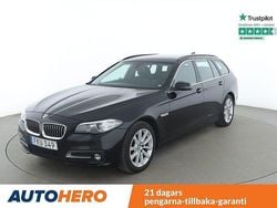 Svart Begagnad 2017 BMW 520 Kombi | 186 000 kr (Bra pris)