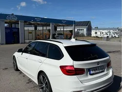 Vit Begagnad 2018 BMW 318 Sport Line Kombi | 159 900 kr (Marknadspris)