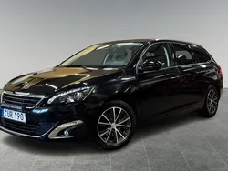 Svart Begagnad 2014 Peugeot 308 Allure Kombi | 59 900 kr (Marknadspris)