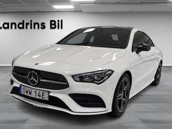 Vit Begagnad 2019 Mercedes CLA200 AMG | 299 000 kr (Bra pris)