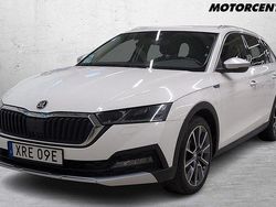 Vit Begagnad 2022 Skoda Octavia Scout Kombi | 329 000 kr (Marknadspris)