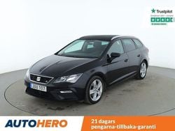 Svart Begagnad 2018 Seat Leon ST FR Kombi | 136 000 kr (Marknadspris)