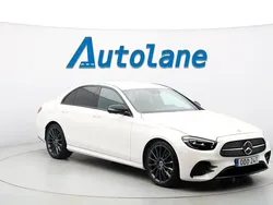 Diamantvit bright metallic Begagnad 2021 Mercedes E200 AMG Sedan | 419 900 kr (Lite dyr)
