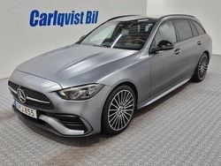 Grå (magno lack) Begagnad 2022 Mercedes C220 AMG Kombi | 425 000 kr (Lite dyr)