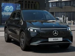Svart Ny 2025 Mercedes EQA250+ SUV | 569 400 kr (Lite dyr)