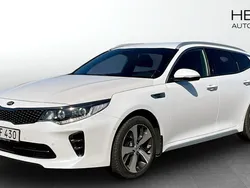 Vit (white) Begagnad 2018 Kia Optima GT-Line Kombi | 184 900 kr (Marknadspris)