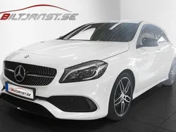 Vit Begagnad 2018 Mercedes A180 AMG Halvkombi | 219 900 kr (Marknadspris)