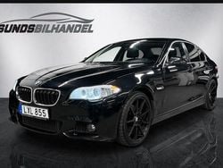 Svart Begagnad 2011 BMW 520 Sedan | 89 900 kr (Marknadspris)