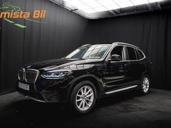 Svart Begagnad 2022 BMW X3 SUV | 428 900 kr (Marknadspris)