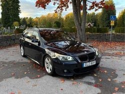 Svart Begagnad 2008 BMW 530 M Sport Kombi | 70 000 kr (Marknadspris)