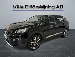 Svart Begagnad 2018 Peugeot 3008 Allure SUV | 159 900 kr (Marknadspris)