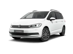 Vit Ny 2025 VW Touran Life Minibuss | 437 400 kr