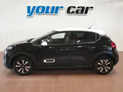 Svart (svartmetallic/vit) Begagnad 2024 Citroën C3 Shine Halvkombi | 169 000 kr (Lite dyr)