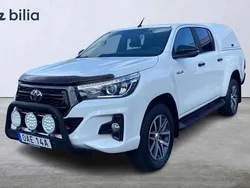 Vit Begagnad 2019 Toyota HiLux Pickup | 329 900 kr (Marknadspris)