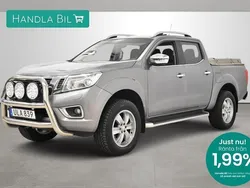Grå Begagnad 2017 Nissan Navara Tekna Pickup | 269 900 kr (Marknadspris)