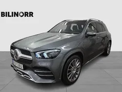 Grå Begagnad 2021 Mercedes GLE350e AMG line SUV | 649 900 kr (Marknadspris)