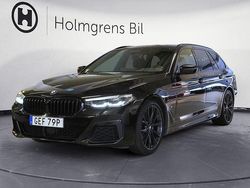 Svart (safirsvart metallic) Begagnad 2020 BMW 520 M Sport Kombi | 389 900 kr