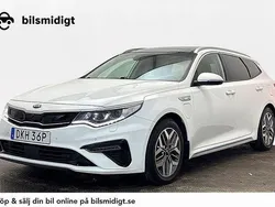 Vit Begagnad 2018 Kia Optima Hybrid 2 Sedan | 159 900 kr (Marknadspris)