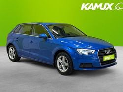 Blå Begagnad 2018 Audi A3 Sportback Halvkombi | 174 900 kr (Marknadspris)