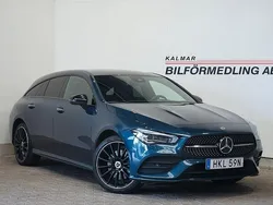 Blå Begagnad 2022 Mercedes CLA250e Shooting Brake Premium Kombi | 309 900 kr (Marknadspris)