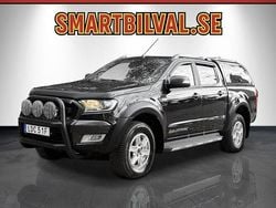 Svart Begagnad 2019 Ford Ranger Wildtrack Pickup | 249 900 kr (Marknadspris)