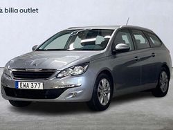 Grå Begagnad 2015 Peugeot 308 Active Kombi | 74 900 kr (Marknadspris)