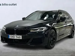 Svart Begagnad 2021 BMW 530e M Sport Kombi | 409 900 kr (Dyr)