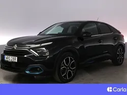 Svart Begagnad 2022 Citroën e-C4 Shine Halvkombi | 223 900 kr (Marknadspris)