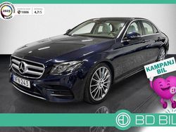 Mörkblå (blåmetallic) Begagnad 2016 Mercedes E220 AMG Sedan | 299 900 kr (Dyr)