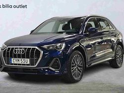 Blå Begagnad 2022 Audi Q3 SUV | 344 900 kr (Marknadspris)