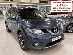 Mörkblå (mblå) Begagnad 2017 Nissan X-Trail SUV | 189 000 kr (Marknadspris)