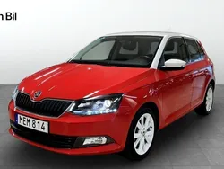 Röd Begagnad 2015 Skoda Fabia Style Halvkombi | 119 900 kr (Lite dyr)