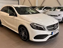Vit Begagnad 2015 Mercedes A180 AMG Halvkombi | 179 900 kr (Marknadspris)