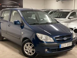 Blå Begagnad 2008 Hyundai Getz Halvkombi | 25 900 kr (Marknadspris)
