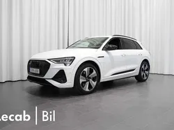 Glaciärvit metallic Begagnad 2022 Audi e-tron S-Line SUV | 419 500 kr (Bra pris)