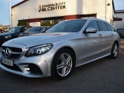 Silver Begagnad 2018 Mercedes C220 AMG line Kombi | 339 900 kr (Dyr)
