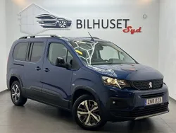 Blå Begagnad 2019 Peugeot Rifter GT-line Minibuss | 208 500 kr (Marknadspris)