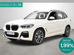 Vit Begagnad 2019 BMW X3 M Sport SUV | 429 900 kr (Marknadspris)