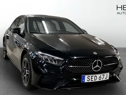 Svart (black) Begagnad 2024 Mercedes A250 AMG Halvkombi | 389 000 kr (Marknadspris)