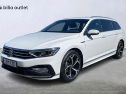 Vit Begagnad 2021 VW Passat R-line Kombi | 229 900 kr (Marknadspris)