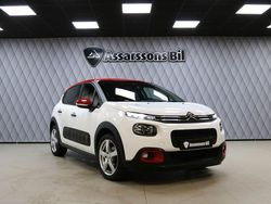Vit Begagnad 2018 Citroën C3 PureTech Halvkombi | 99 000 kr (Bra pris)