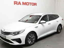 Vit Begagnad 2019 Kia Optima Hybrid Advance Sedan | 149 800 kr (Bra pris)